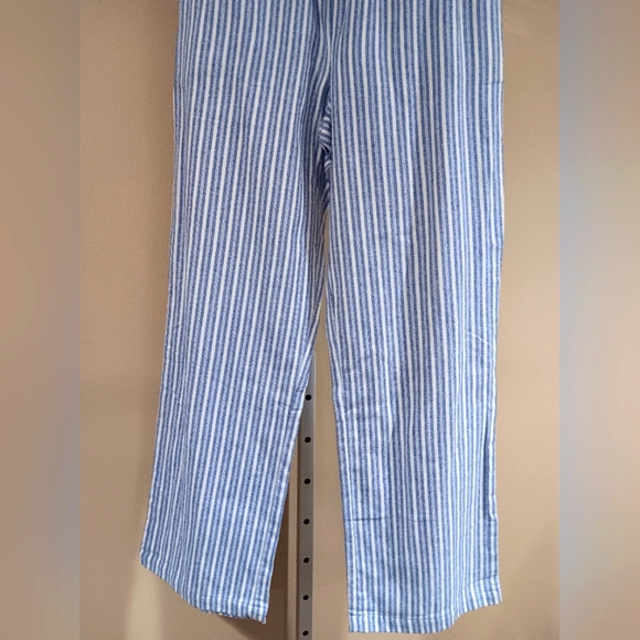 Happily Grey Women's (Size S) Gray-Blue Stripe Pajama Pants (NWT) - Picture 3 of 14
